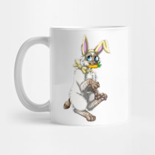 Bobtail BunnyCat: Cinnamon Lynx Point (Yellow) Mug